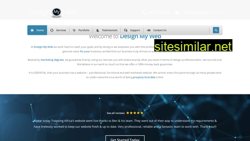 designmyweb.co.za alternative sites