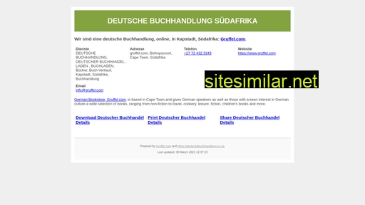 deutschebuchhandlung.co.za alternative sites