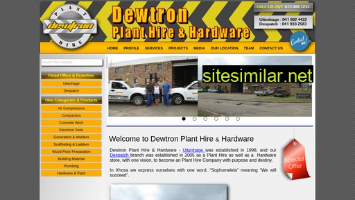 dewtron.co.za alternative sites