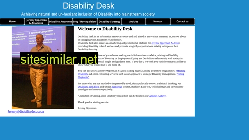 Disabilitydesk similar sites