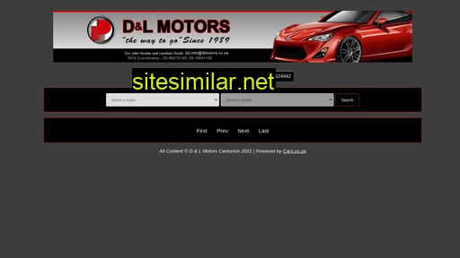dlmotors.co.za alternative sites