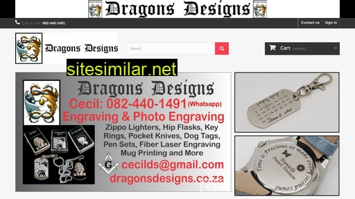 dragonsdesigns.co.za alternative sites