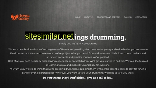 drumeasy.co.za alternative sites
