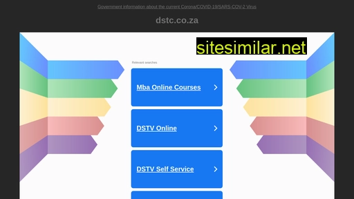 dstc.co.za alternative sites