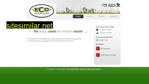 ecocreations.co.za alternative sites