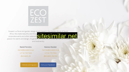 ecozest.co.za alternative sites