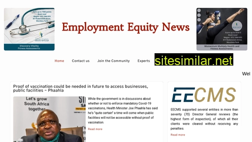 employmentequitynews.co.za alternative sites