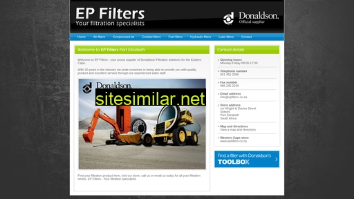 epfilters.co.za alternative sites