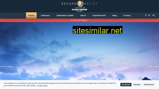 escapeartist.co.za alternative sites