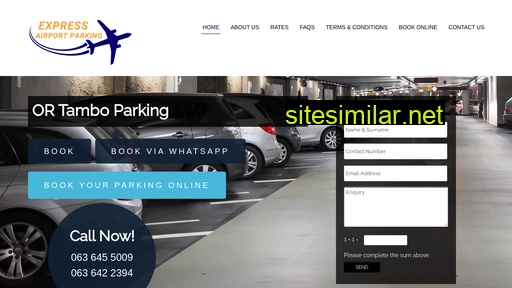 expressairportparking.co.za alternative sites