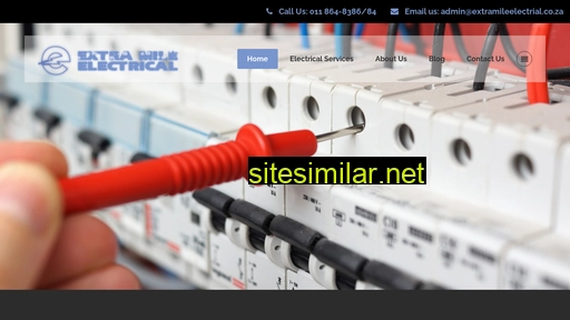 extramileelectrical.co.za alternative sites