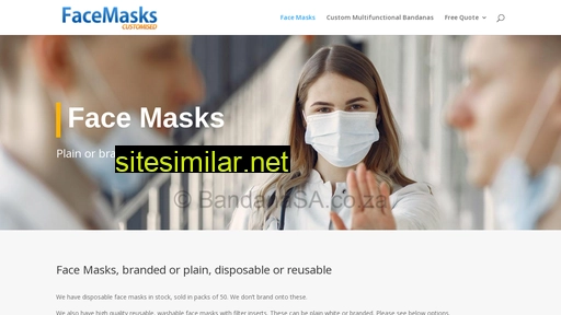 Face-mask similar sites