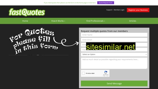fastquotes.co.za alternative sites