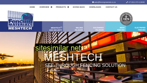 fencingmaterials.co.za alternative sites