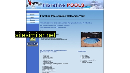fibrelinepools.co.za alternative sites