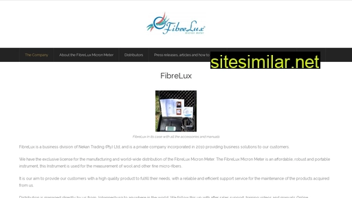 fibrelux.co.za alternative sites