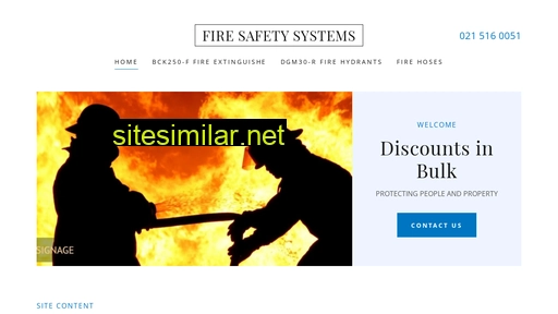 firesafetysystems.co.za alternative sites