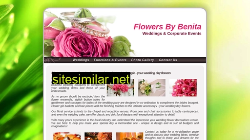 flowersbybenita.co.za alternative sites