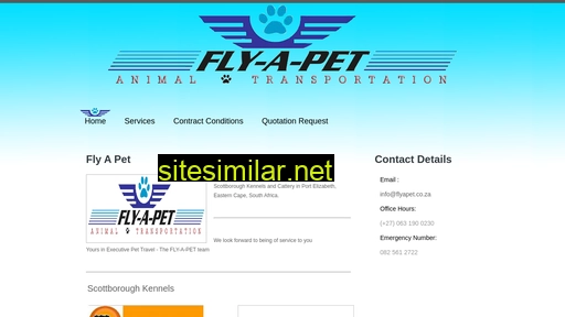 flyapet.co.za alternative sites