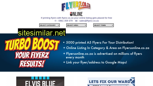 flyersonline.co.za alternative sites