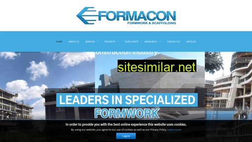 formacon.co.za alternative sites