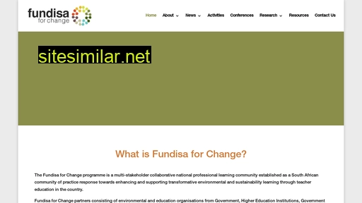 fundisaforchange.co.za alternative sites