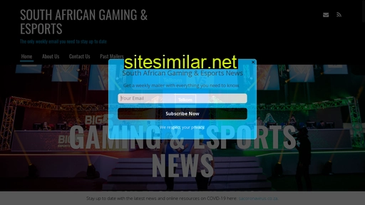 gamingandesports.co.za alternative sites