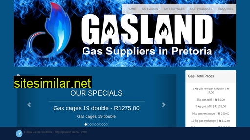 gasland.co.za alternative sites