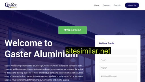 gasteraluminium.co.za alternative sites