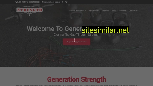 generationstrength.co.za alternative sites