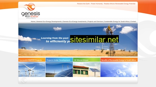 genesis-eco.co.za alternative sites