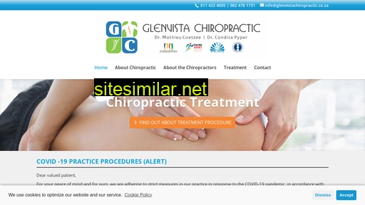 glenvistachiropractic.co.za alternative sites
