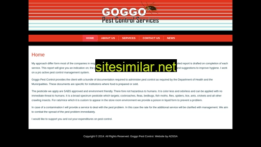 Goggopestcontrol similar sites