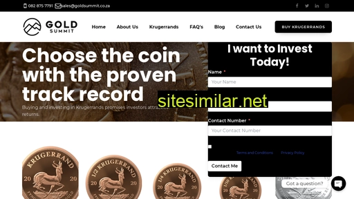 goldsummit.co.za alternative sites