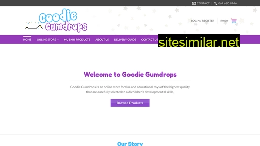 goodiegumdrops.co.za alternative sites