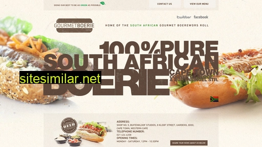 gourmetboerie.co.za alternative sites