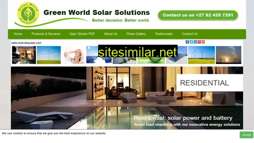 green-world.co.za alternative sites