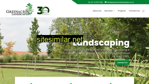 greenacreslandscapes.co.za alternative sites