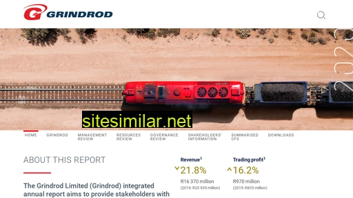 grindrodintegratedreport2021.co.za alternative sites