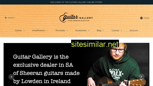 guitargallery.co.za alternative sites