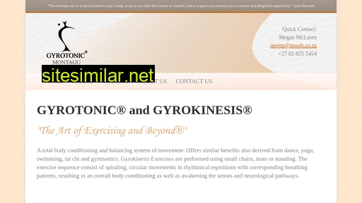 gyrotonic-montagu.co.za alternative sites