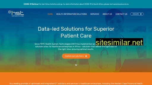 healthsystems.co.za alternative sites