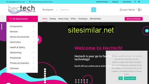 hectech.co.za alternative sites