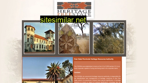 heritagefreestate.co.za alternative sites