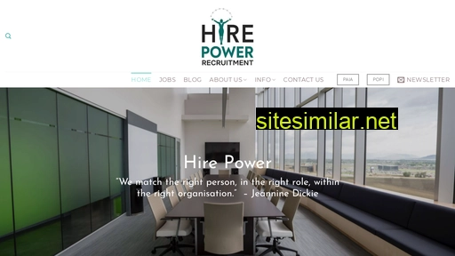 hirepower.co.za alternative sites