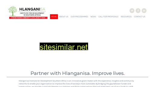 hlanganisa.org.za alternative sites