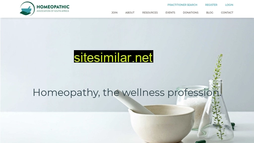 homeopathy.org.za alternative sites