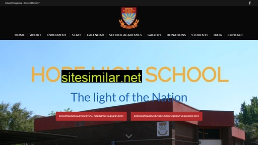hopefullserviceschool.co.za alternative sites
