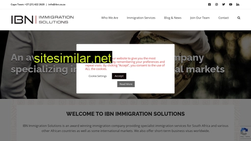 ibn.co.za alternative sites