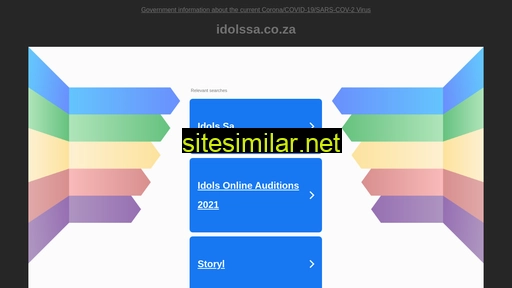 idolssa.co.za alternative sites
